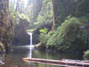 Punchbowl Falls: one of the scenic rewards along the Eagle Creek Trail.